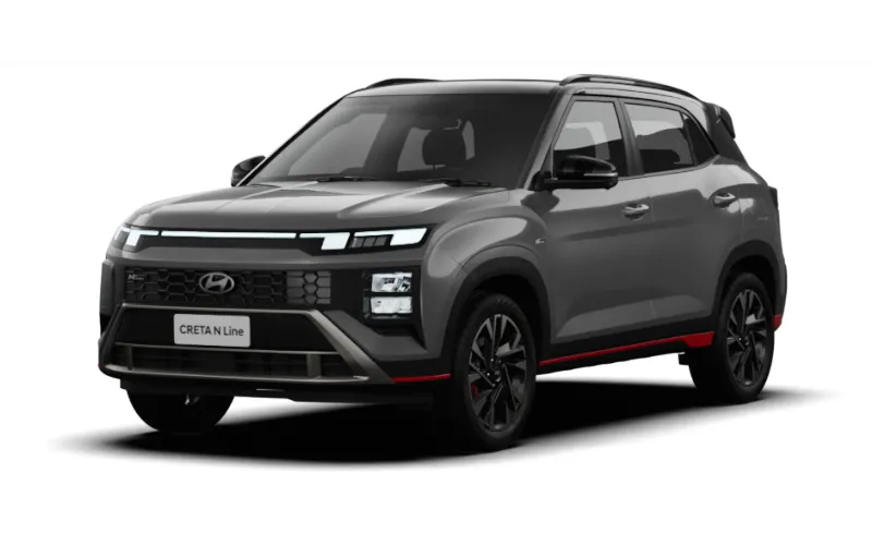 Hyundai Creta N Line Colours 2025 - Variant-Wise Color Options