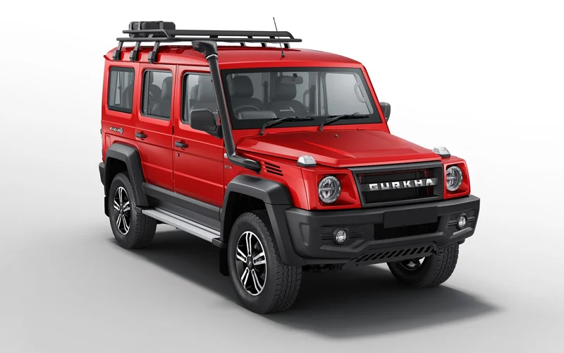 Gurkha 5 Door Red