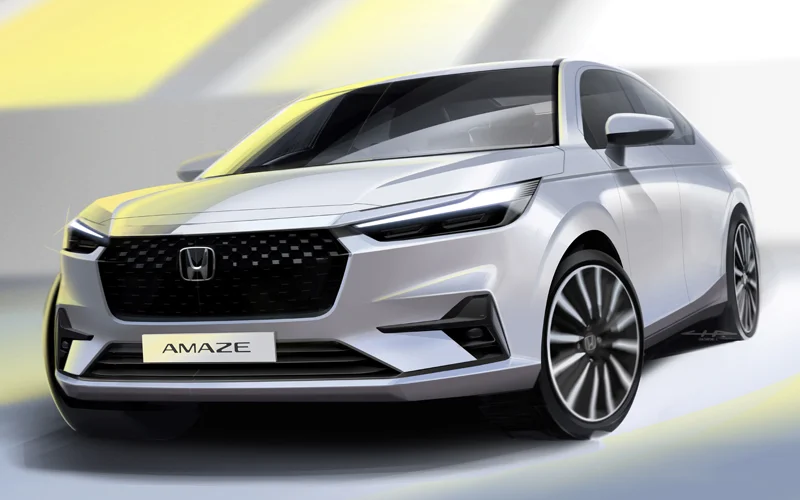 2025 Honda Amaze Teased Ahead Of Expected Launch In Early 2025