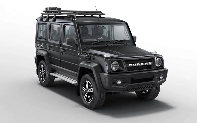 Gurkha 5 Door Black